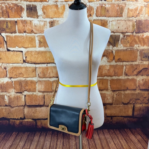 Vintage Coach Colorblock Crossbody - Picture 2 of 5